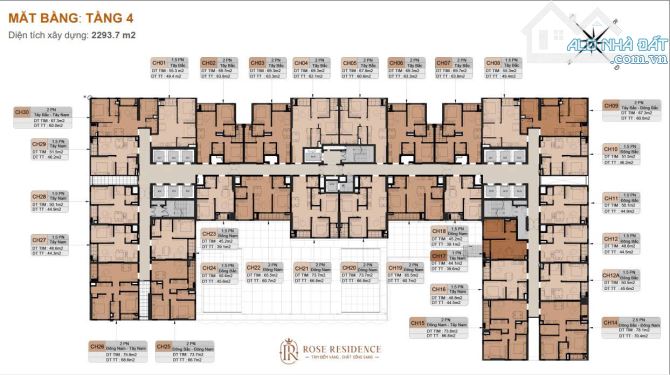 Chuyển nhượng căn hộ lô góc tầng 14 Hoàng Huy Commerce (toà Rose) - 67,3m2 - 2 phòng ngủ