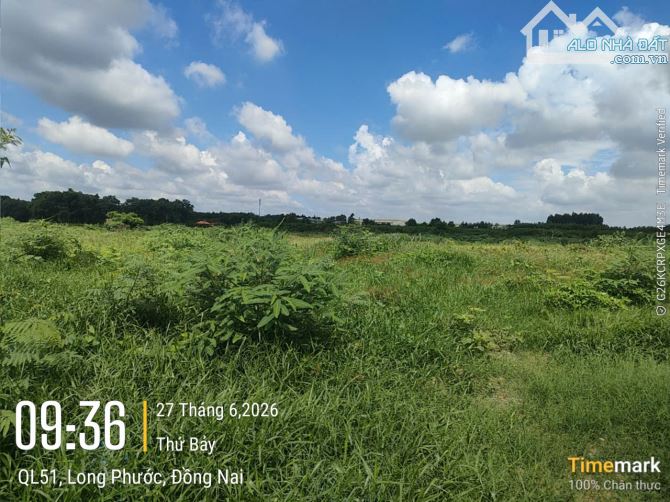 5,6 TR/M MẶT TIỀN ĐƯỜNG QUỐC LỘ 51-CÁCH SÂN BAY 2KM- DT: 39,211M-ĐẤT TMDV-LONG PHƯỚC-LT