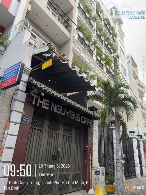 Kẹt bank bán gấp Tài Sản 3 mặt tiền Đinh Công Tráng, Tân Định, Q.1 (DT:5x21m,CN106m2) 27Tỷ