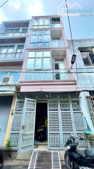 BÁN NHÀ 4 TẦNG HẺM 6M Ô TÔ - NGUYỄN VĂN THƯƠNG, BÌNH THẠNHGIÁ:4.44TỶ/84m2 (5 x 16,8m)