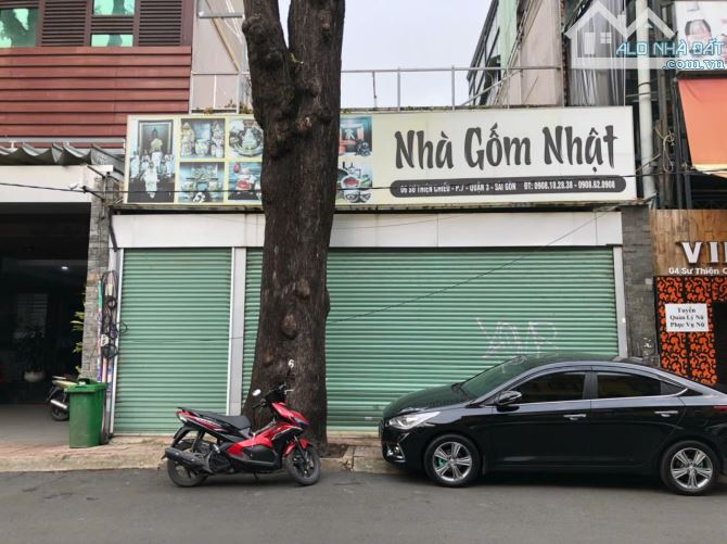 BÁN NHÀ MĂT TIỀN Q3. DT 8,7X29M. ĐÃ CÓ GPXD HẦM 6 LẦU. CHUYÊN MT TRUNG TÂM