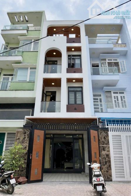 Giảm sâu 1 tỷ, bán nhà xây mới hẻm 8m thông đường Phan Huy Ích, P.12, 4 x 18 giá 8.8 tỷ tl