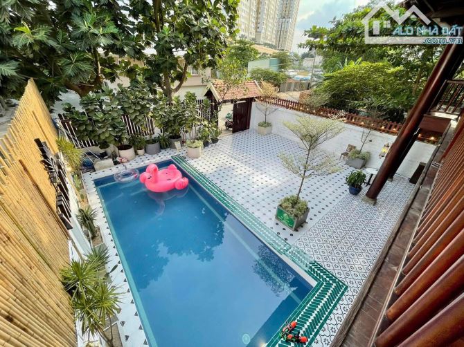 Giá cực tốt! Bán Biệt thự Hồ Bơi Nguyễn Văn Hưởng, Thảo Điên, Dt 13x26m Giá chỉ 59 tỷ