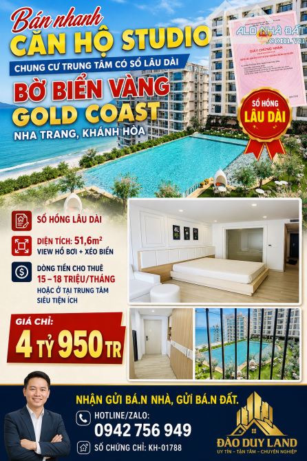 Bán căn hộ, 51 m², Lộc Thọ
