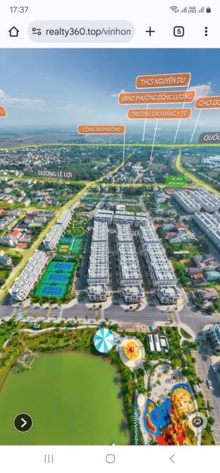 Chính chủ bán Shophouse 4 tầng KDT VIP Đông Hà Quảng Trị