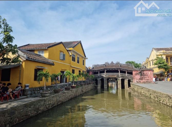 🔥 Gả nhanh lô mặt tiền Nguyễn Thị Minh Khai , Hội An , ngay Chùa Cầu . Dt 265m2 ngang 10m