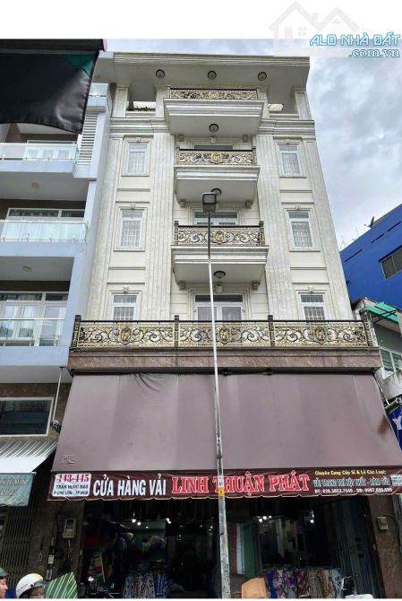 SIÊU PHẨM BUILDING MẶT TIỀN TRẦN HƯNG ĐẠO – QUẬN 5 - DT: 6x21m, CN 75m2