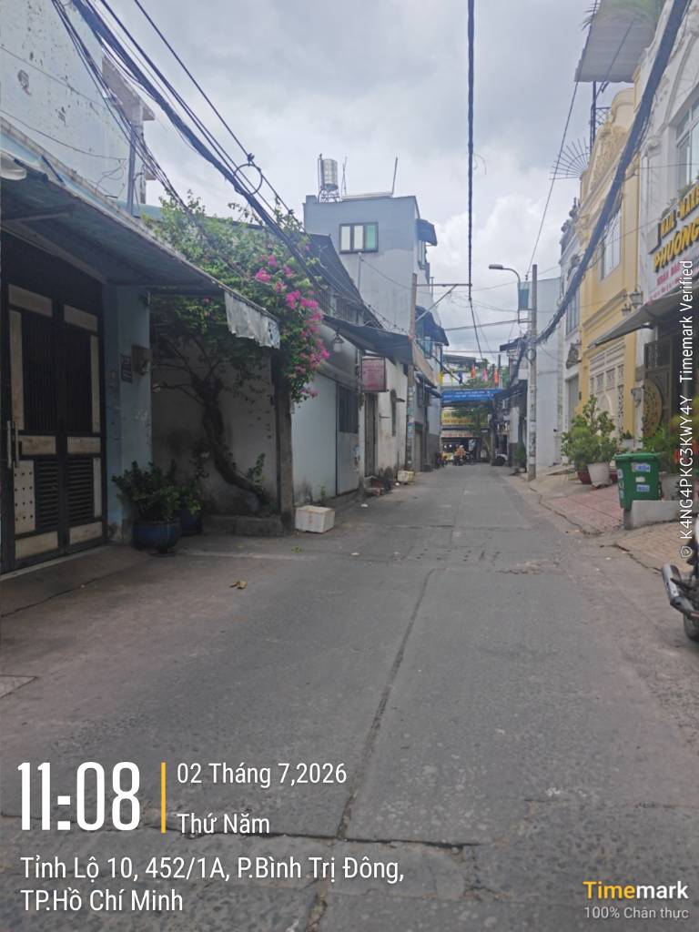 Bán nhà Tỉnh lộ 10 phường Tân Tạo Bình Tân, dt 50m² hẻm 4,5m, giá 3,7 tỷ