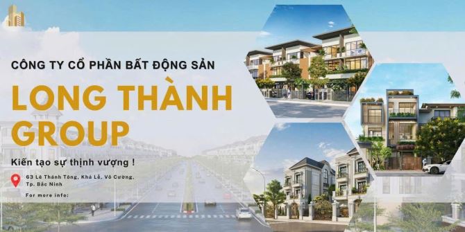 Bán lô góc Biệt thự Đại Hoàng Long nhìn hồ dt 340m mt 15m giá 39.1 tỷ