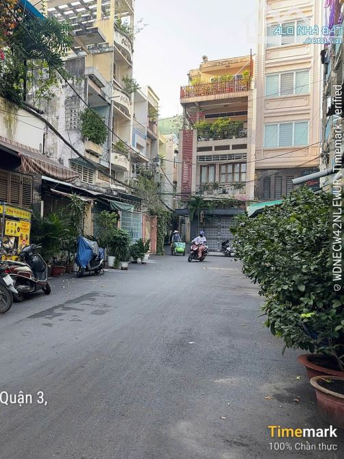 BÁN NHÀ HẺM XE HƠI THÔNG – KHU CHUNG CƯ NGUYỄN THIỆN THUẬT QUẬN 3 – GIÁ 12 TỶ