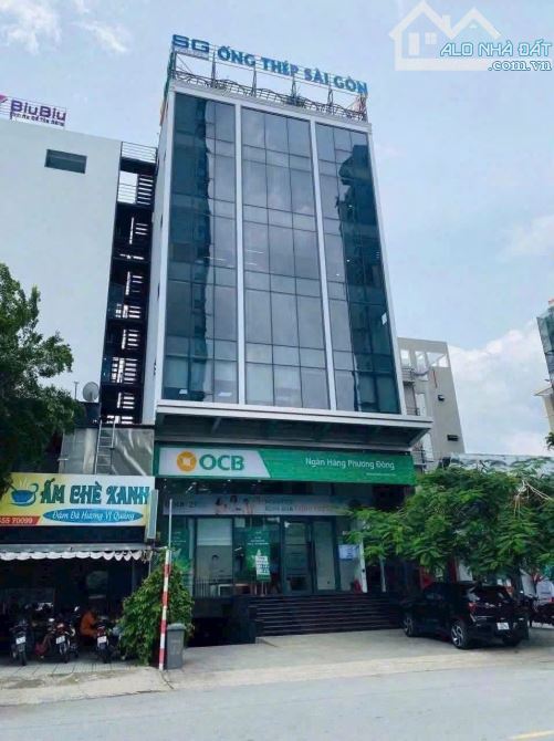 BÁN TÒA NHÀ VĂN PHÒNG TẠ HIỆN – THẠNH MỸ LỢI, TP THỦ ĐỨC_DT:10.5X18M,CN 189m2_140 TỶ