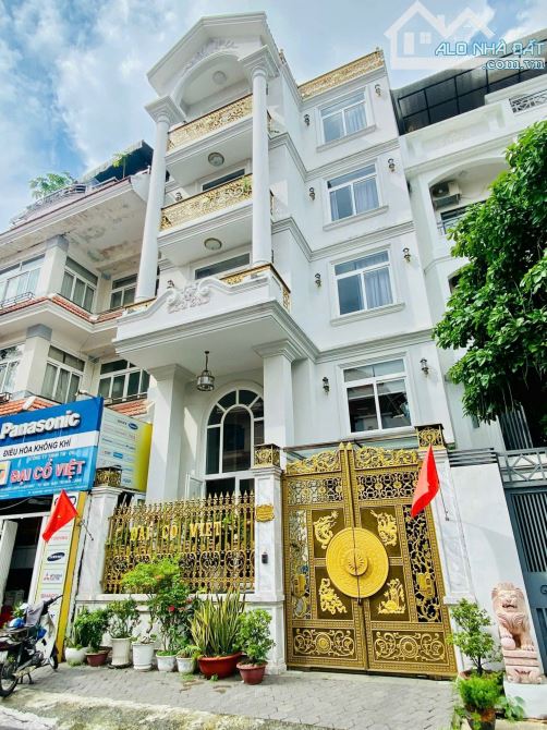 BIỆT THỰ HẺM XE HƠI – HẦM + 5 TẦNG – THANG MÁY