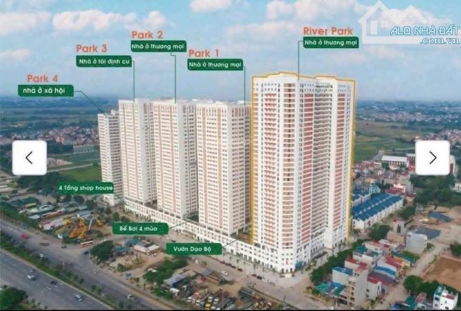 Chính chủ cần bán CC 3PN, 2WC, 85m2, 5,35 tỷ tại Toà River, Eurowindow River Park