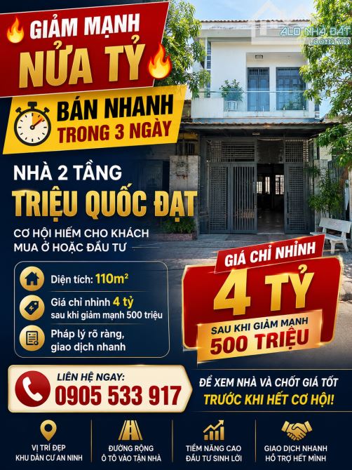 🔥 GIẢM MẠNH NỬA TỶ – BÁN NHANH TRONG 3 NGÀY 🔥