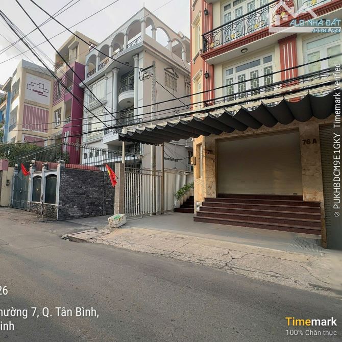GIẢM SỐC - NHÀ HẺM XE HƠI TÂN BÌNH – 83,4M2 (4,3 X 19,5M) – GIÁ CHỈ 8 TỶ(~ 96 TR/M2)