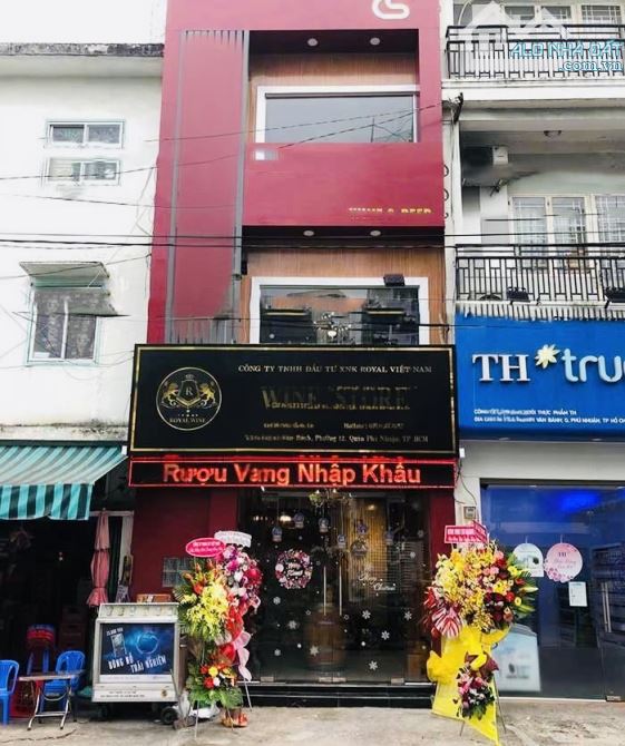 MẶT TIỀN KD " HUỲNH VĂN BÁNH " ( 4x7m ) 4 TẦNG - ĐANG CHO THUÊ 21Tr/tháng - CHỈ 9.x TỶ