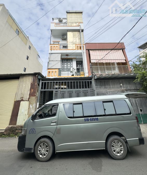 Nhà MẶT TIỀN đường Trần Bá Giao, 4Tầng (4.5 x 16) đường 7m, 80m ra Rạch Xuyên Tâm