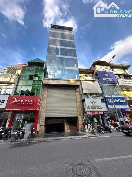Bán Tòa Văn Phòng 9 Tầng Bán Hầm Phố Bạch Mai 167m2 Mt 8m Doanh Thu Đều 3,4 Tỷ/Năm