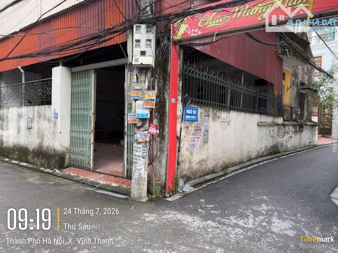 Bán nhà xưởng 147m2 hai mặt tiền kinh doanh tại cầu Thăng Long,Cổ Điển,Hải Bối,Đông Anh,HN