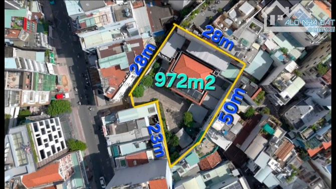Giá Đầu Tư Tốt chỉ ~ 185tr/m2 ngay Nguyễn Văn Trỗi Q Phú Nhuận, 972m , Full Thổ cư
