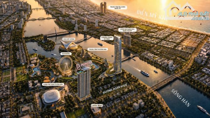 Sắp ra mắt, Căn hộ studio, 1PN, 2PN Peninsula Private, khu Downtown Da Nang, chỉ 65 tr/m2
