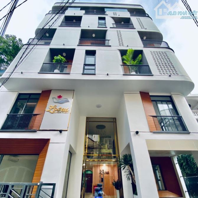 Bán tòa nhà CHDV ngay Khu Đệ Nhất Hoàng Việt – 8x20m, 9 tầng 220tr/tháng