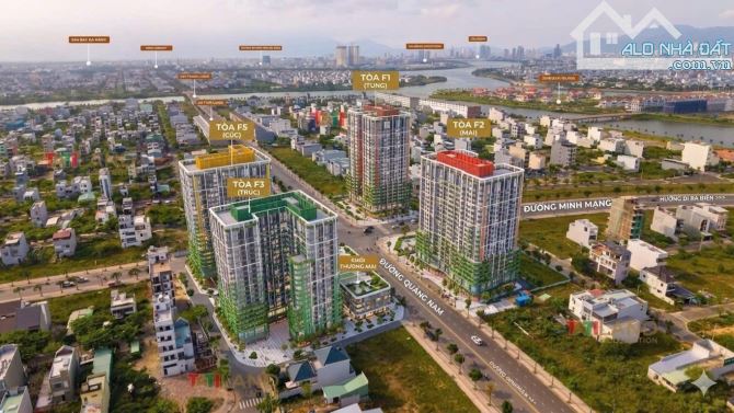 BÁN CĂN HỘ SÂN VƯỜN STUDIO VIEW SÔNG HÀN BIỂN MỸ KHÊ DỰ ÁN FOURS TOWER SUNGROUP ĐÀ NẴNG