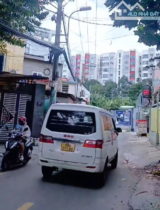 NHÀ MẶT TIỀN KD Đ. SỐ 8 - P. BÌNH HƯNG HÒA NGAY CELADON CITY AEON T.PHÚ - DT:4M*18M 2TẦN