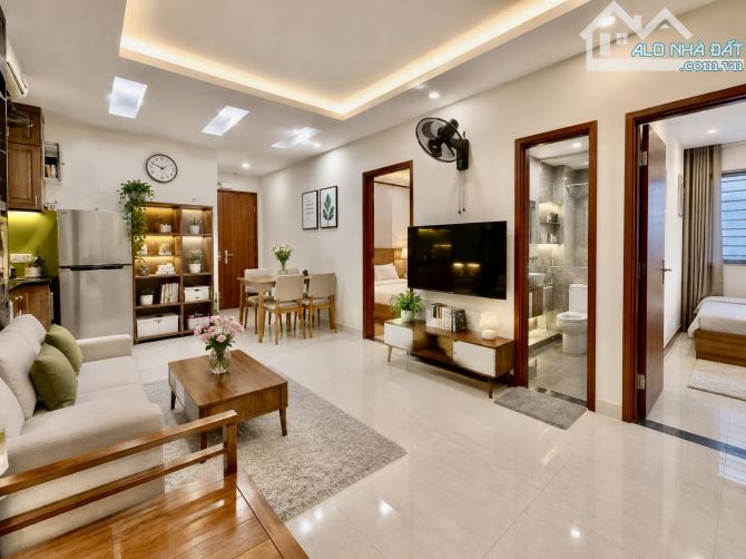 Bán chung cư Mini ngõ 42 Xuân Đỉnh 2 ngủ 2 vệ sinh 55 m2, ô tô đỗ cổng 2 tỷ