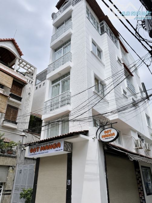 CĂN GÓC HẺM NHỰA Ô TÔ KINH DOANH HOÀNG HOA THÁM, PHÚ NHUẬN - 6 TẦNG - 56M2 ( 4x15 ) A4 - 1