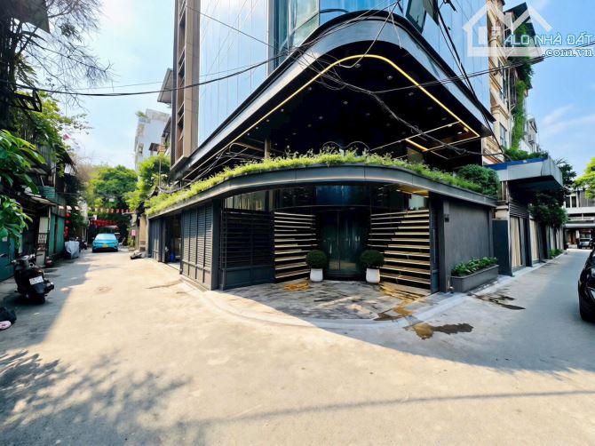 BÁN TÒA NHÀ VĂN PHÒNG LÔ GÓC 2 MẶT TIỀN CẦU GIẤY 10 TẦNG SIÊU ĐẸP 48 tỷ