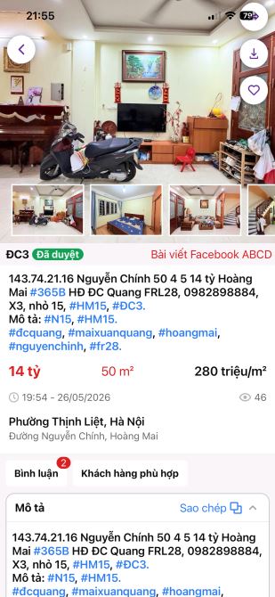 Siêu Phẩm Dòng Tiền Hà Đông. 62M 6T MT5,8m , Dòng Tiền 58tr/Tháng, Giá 13,8 Tỷ