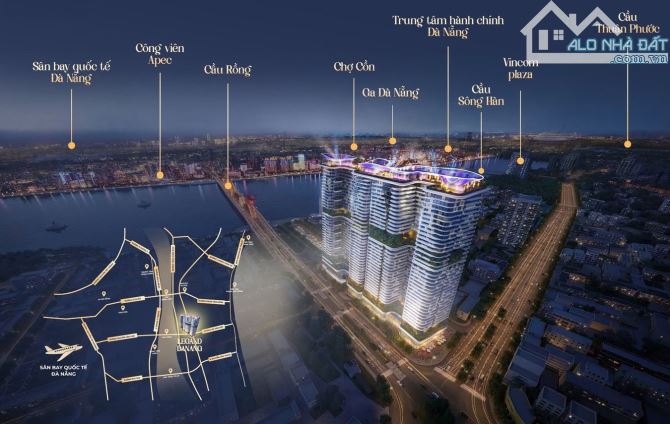 VIEW BIỂN! BÁN CĂN HỘ 3PN – 124,3M2 – 14,109 TỶ - TẠI THE LEGEND CITY – VÕ VĂN KIỆT – SƠN