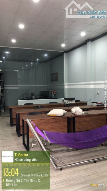BÁN NHÀ VĂN PHÒNG DT KHỦNG 500M² NGANG 18M NGAY TRUNG TÂM BẾN LỨC_LONG AN