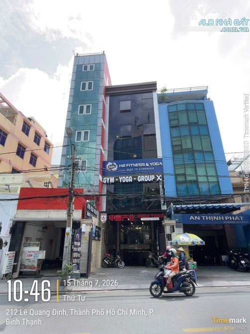 290m2 Building 6 lầu MT Lê Quang ĐỊnh 7x42m HĐT: 300tr/tháng giá chỉ 68 tỷ