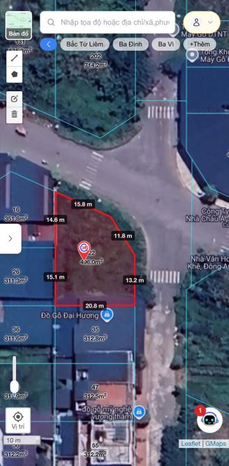 CHUYỂN NHƯỢNG 493m2 - ĐẤT SẢN XUẤT KINH DOANH - CỤM CÔNG NGHIỆP VÂN HÀ - THƯ LÂM
