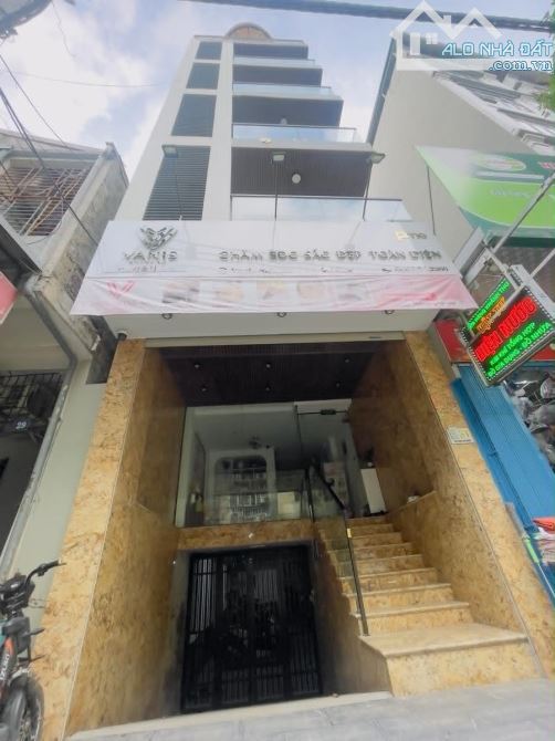 TOÀ VĂN PHÒNG 50 TỶ 85m 9 TẦNG THANG MÁY NGHĨA ĐÔ CẦU GIẤY VỈA HÈ Ô TÔ 2 CHIỀU DỪNG ĐỖ THÔ