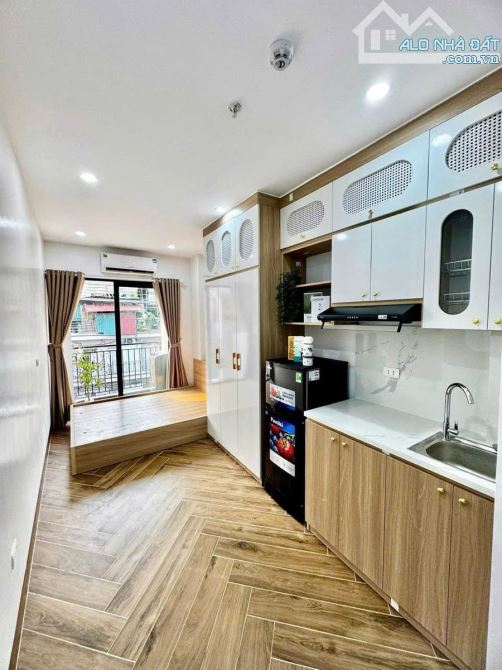 Dòng tiền 6%/ năm! Toà CHDV Hoàng Mai, 55m² x 7 tầng, 12 phòng khép kín, đủ PCCC + GPXD