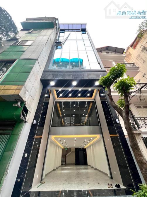 BÁN NHÀ ĐƯỜNG TÂN MAI. 88M2 - 6 TẦNG. THANG MÁY. THÔNG SÀN. GARA Ô TÔ.