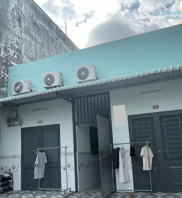 💋CÁCH CHỢ TNP 300m- DT80m2 -💰hơn 5tỷ 👉Dãy trọ 6P mới xây - Ngang 6.6m - hẻm 5m