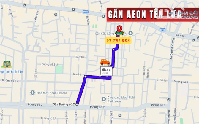 💥 BÁN NHÀ GÓC 2MT PHÙNG TÁ CHU, 4.6 X 15M, 7.8 TỶ. GẦN AEON