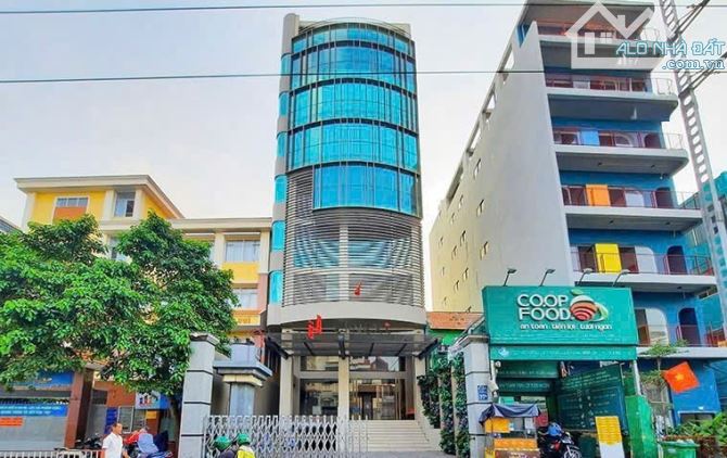 BÁN BULDINGMT ĐƯỜNG PHAN XÍCH LONG,P3 ,QUẬN PHÚ NHUẬN.DT:9.2x26m.1H,9 TẦNG .129 TỶ