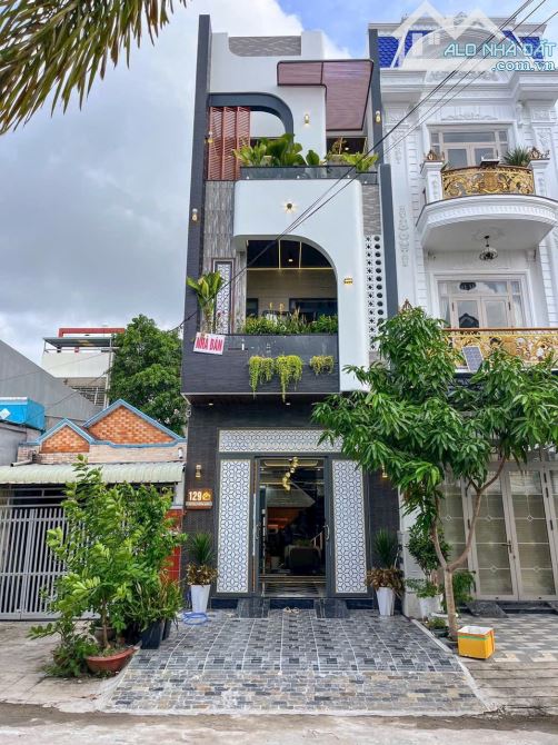 bán nhà mặt tiền đường chu văn an, khu dân cư thới nhựt cần thơ, trệt 2 lầu nhà mới