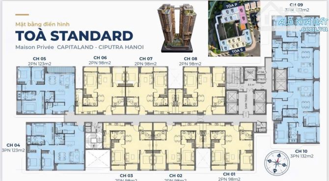 Căn hộ 3pn Maison pirevv giữa lòng Ciputra Tây Hồ