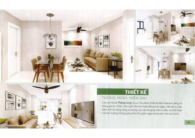 Bán căn hộ Thăng Long green city, 3 ngủ, dt 63,8m2, dự án CT3 Kim Chung có vị trí đắc địa