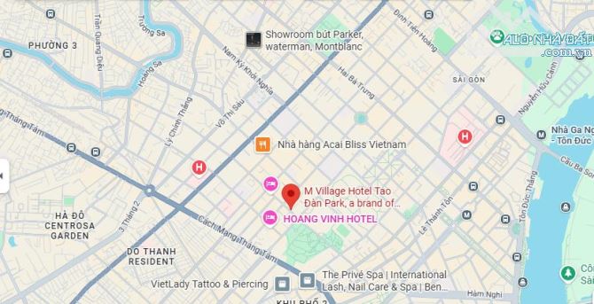 Bán nhà kế bên khách sạn M- Village - hẻm xe hơi 12/ Trương Định, Quận 3, 104m2 chỉ 30 tỷ