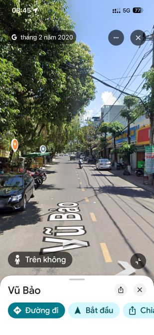 Bán Nhà 3 Tầng Ngay ngã 3, Đường Vũ Bảo. Dt 58m2. Giá 9tỷ xx