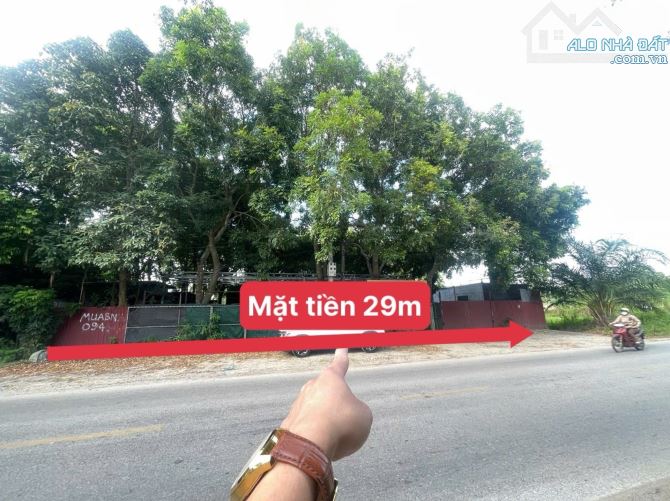 🔥 700M² MẶT PHỐ QUỐC LỘ 2 – CÁCH SÂN BAY NỘI BÀI CHỈ 500M-Giá 4 TỶ