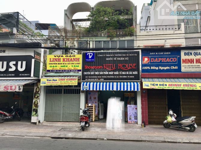 Giảm 8 tỷ Bán MTKD Hoàng Hoa Thám Q. Tân Bình - DT: 6,5x29m,188,5m² Giá 42 tỷ