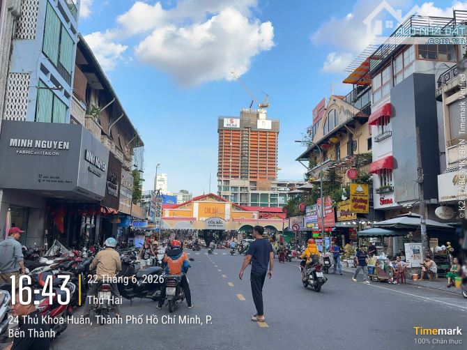 HXH 8m Trần Hưng Đạo, P.COL, Q.1 giá 27.5 tỷ 4x16m 4 tầng sát Bùi Viện, chợ Bến Thành